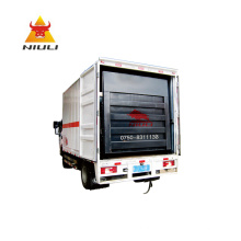 NIULI 1ton 1.5ton Hidden Hydraulic inside Steel Tail lift board for Heavy Vehicle Truck with Concealed Tailgate Platform